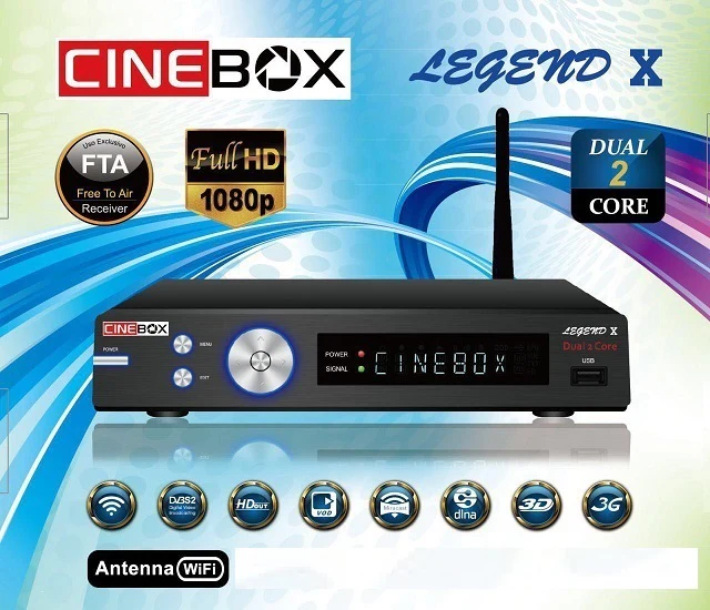 Cinebox Legend X Atualização V4.03 – 08/01/2025