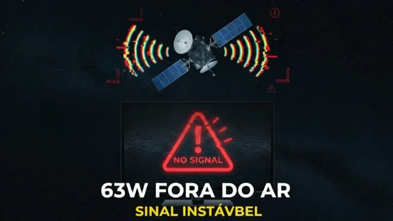 63W Instabilidade no Novo TP Afeta o Serviço