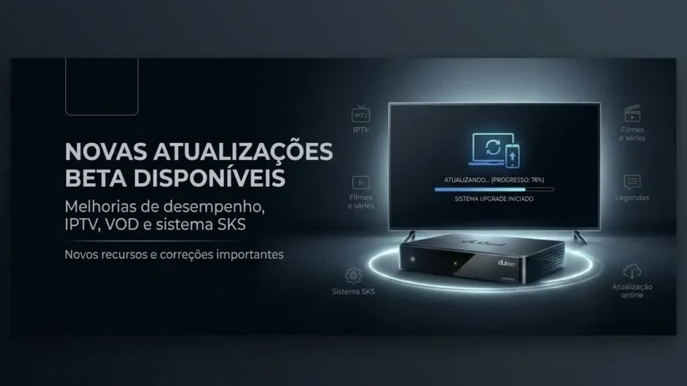 Novas Atualizações Beta Disponíveis Online da Duosat 2026